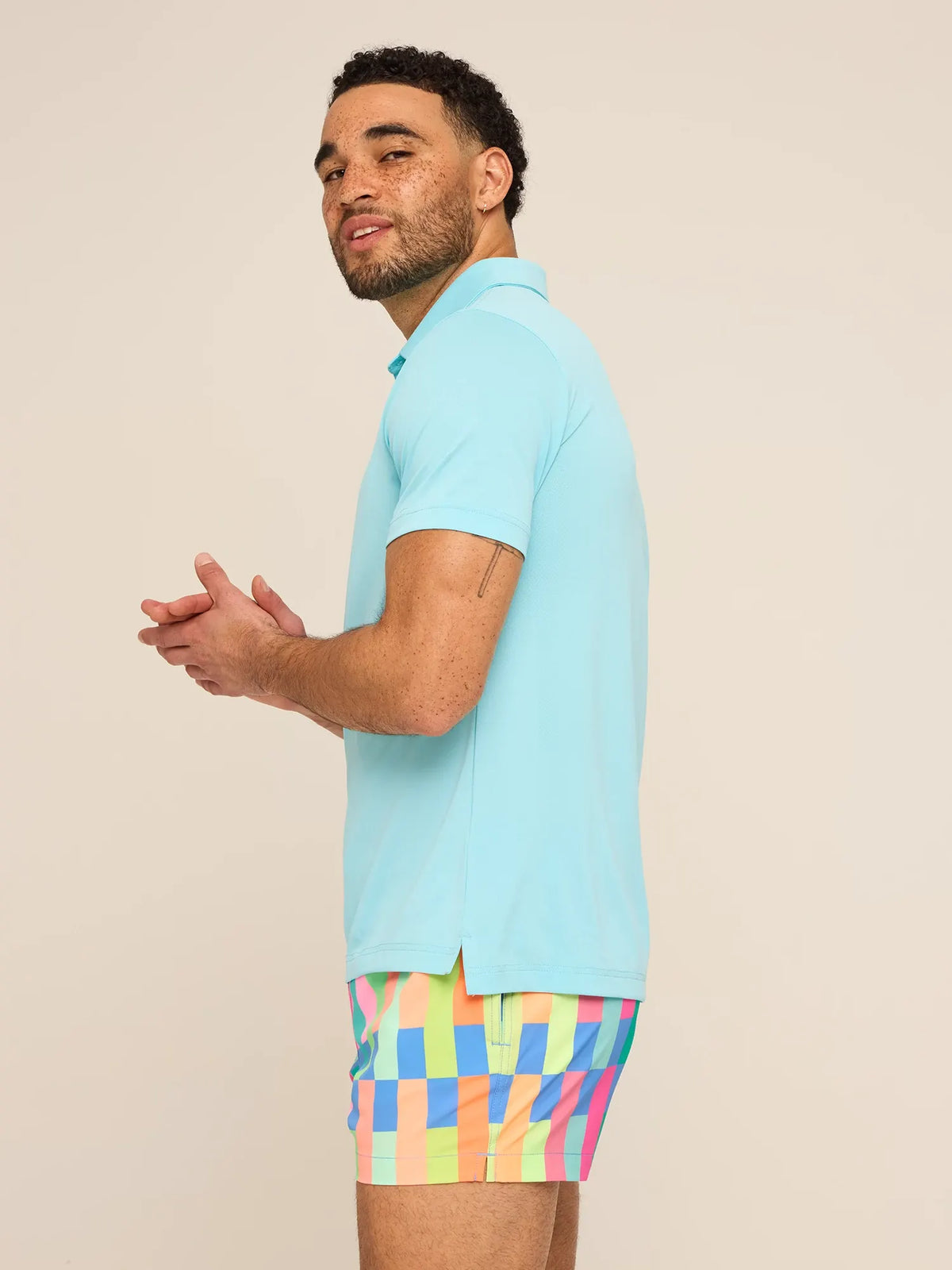 The Thigh In The Sky Blue (Range Polo)