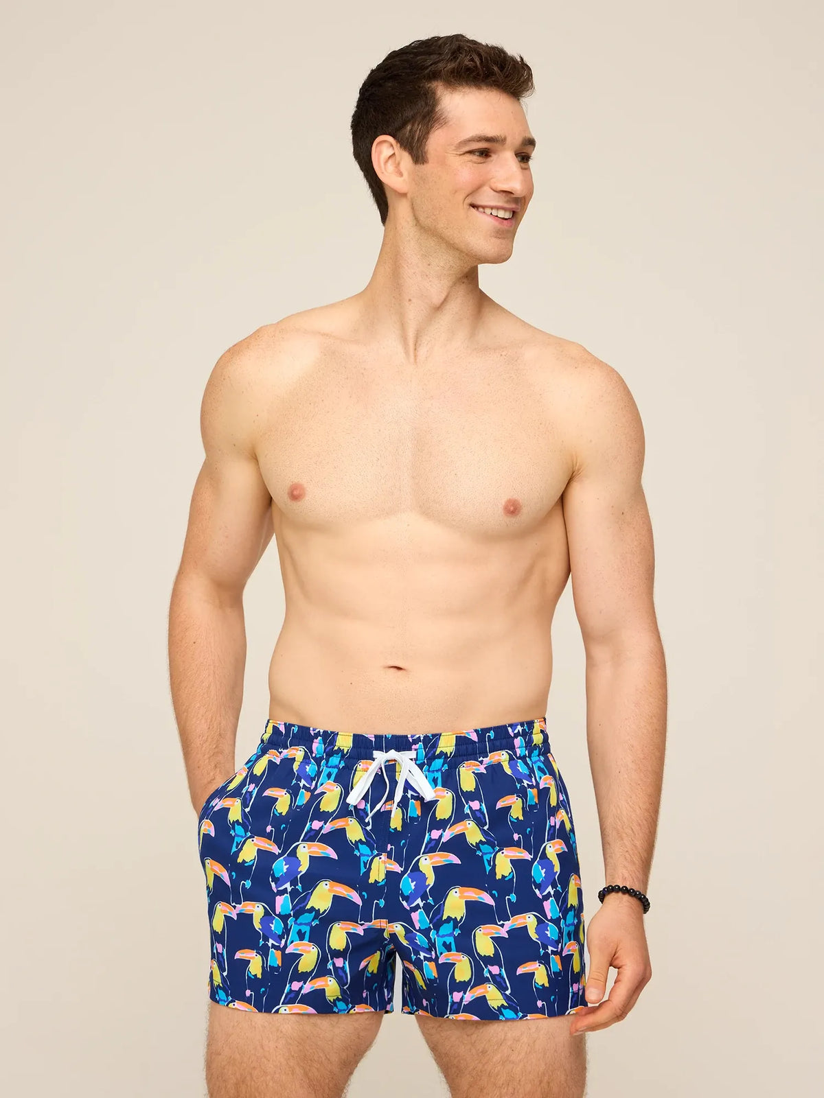 The Toucan Play At That Games 4" (Classic Lined Swim Trunk)