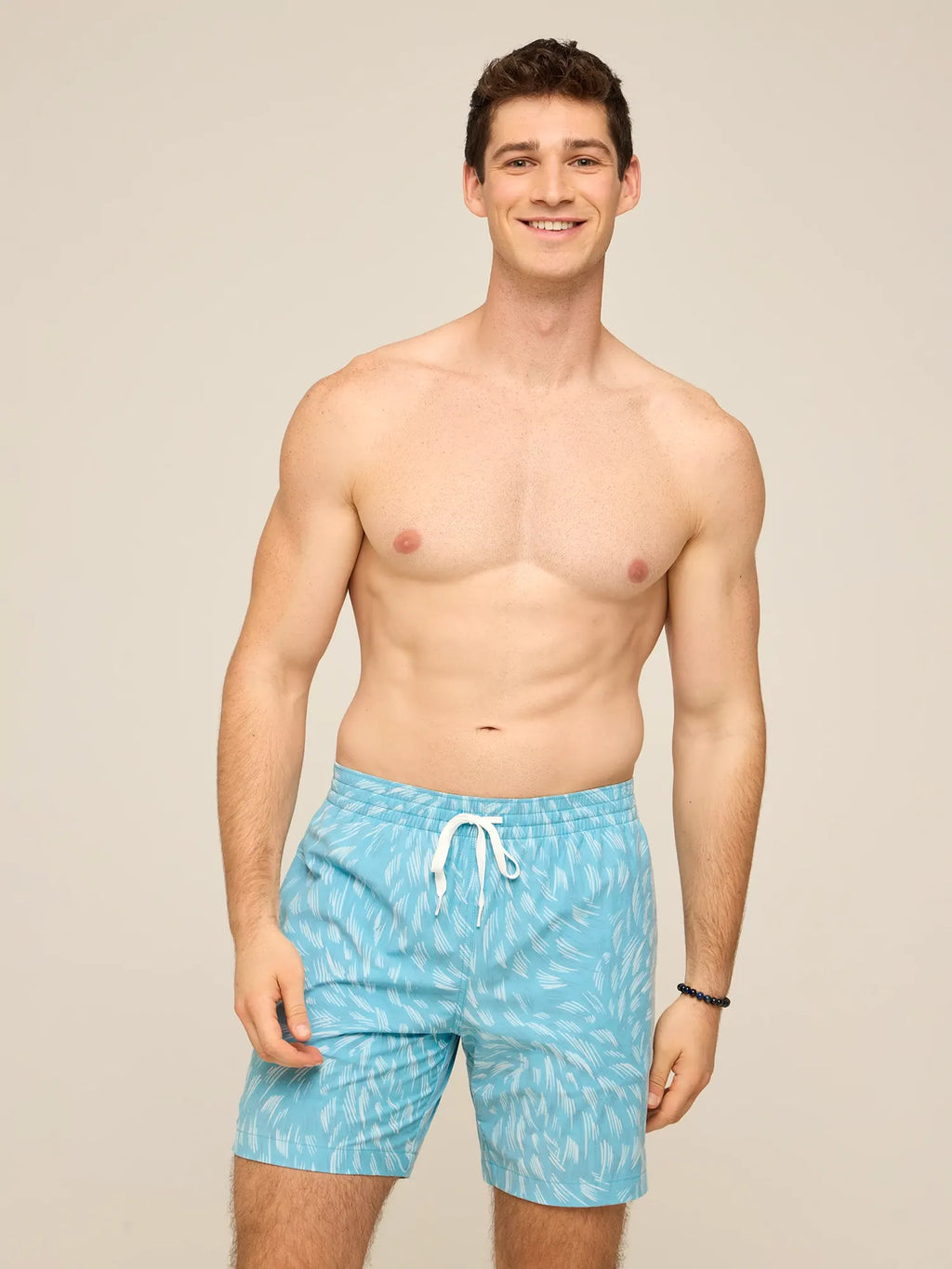 The Turquoise Tides 7" (Classic Lined Swim Trunk)