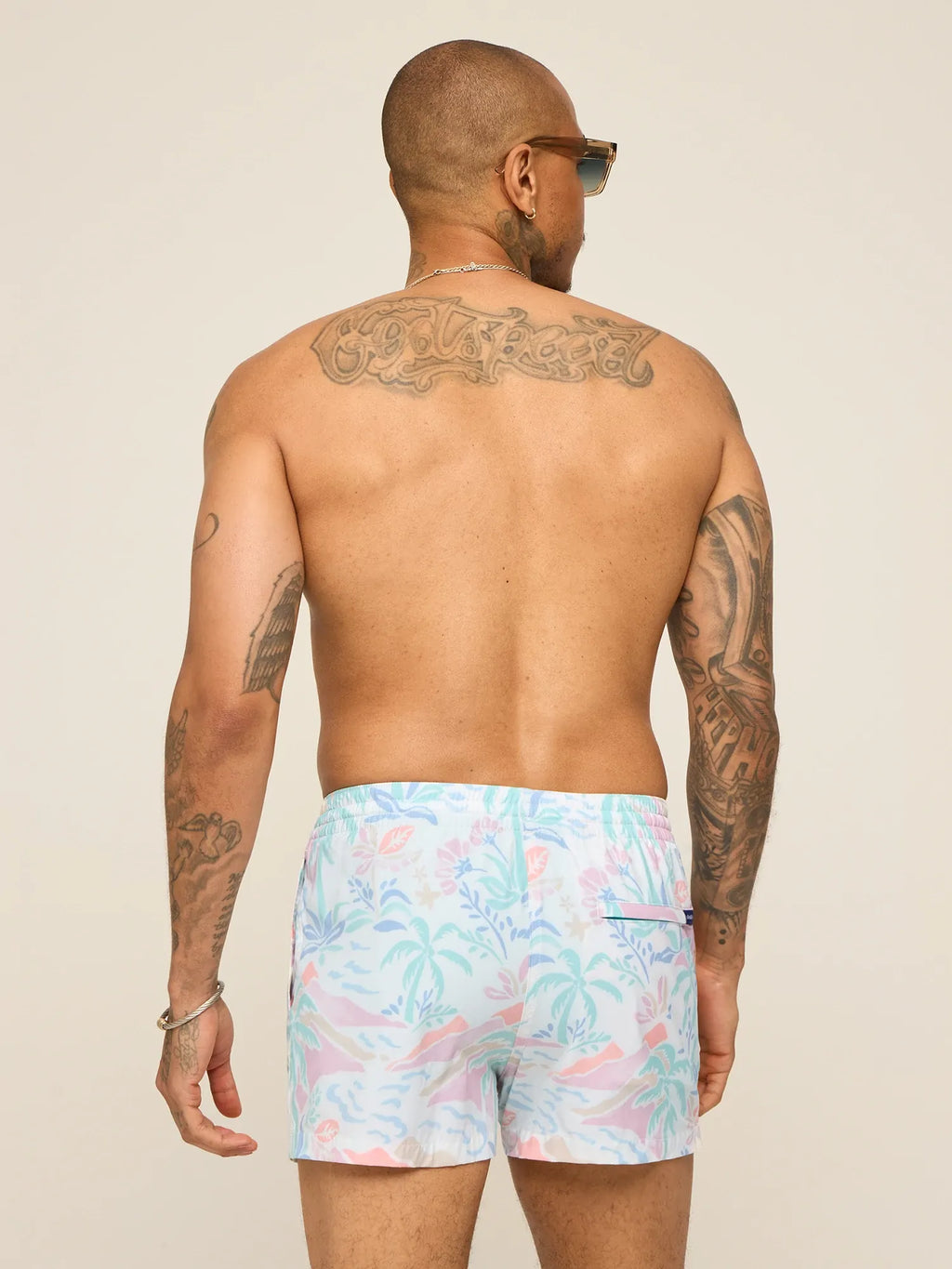 The Washed Ashores 4" (Classic Lined Swim Trunk)