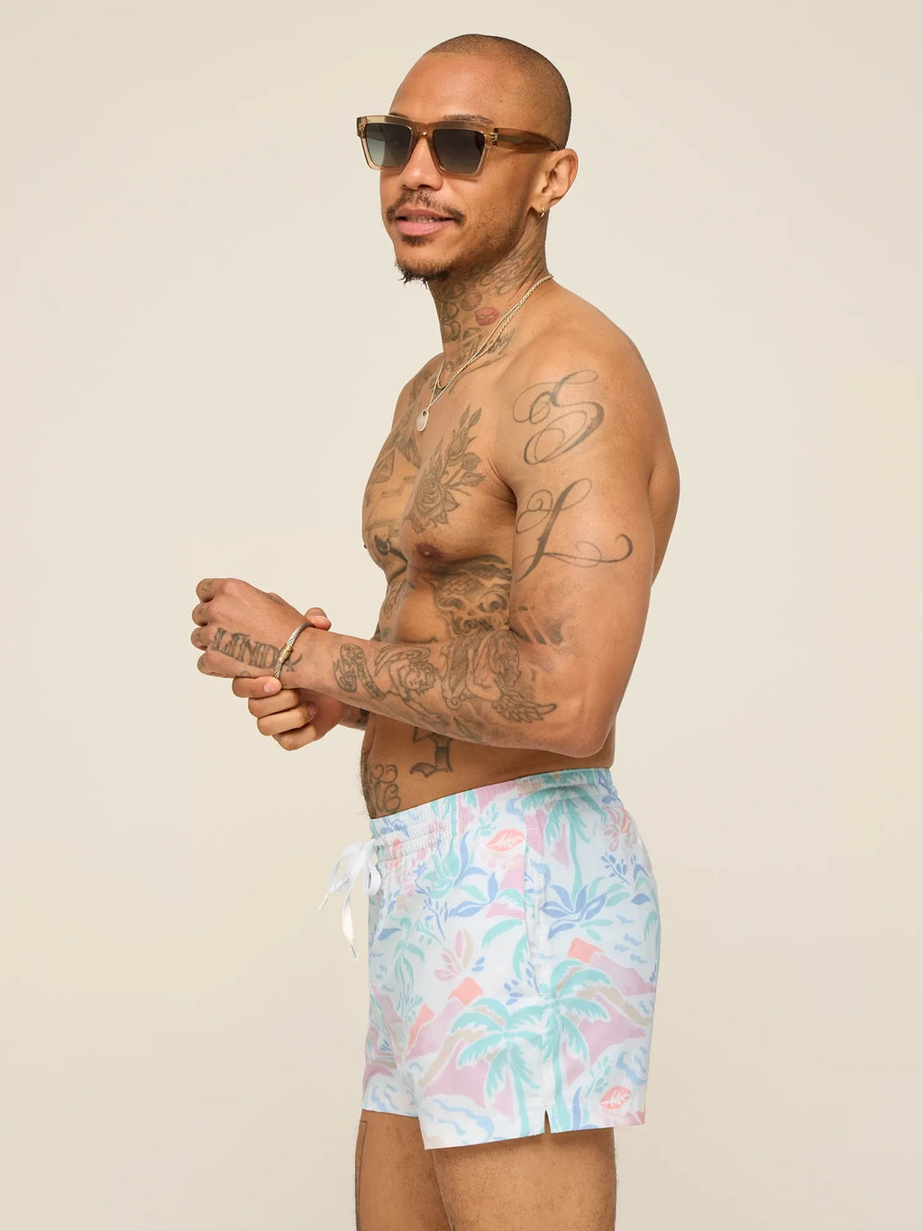 The Washed Ashores 4" (Classic Lined Swim Trunk)