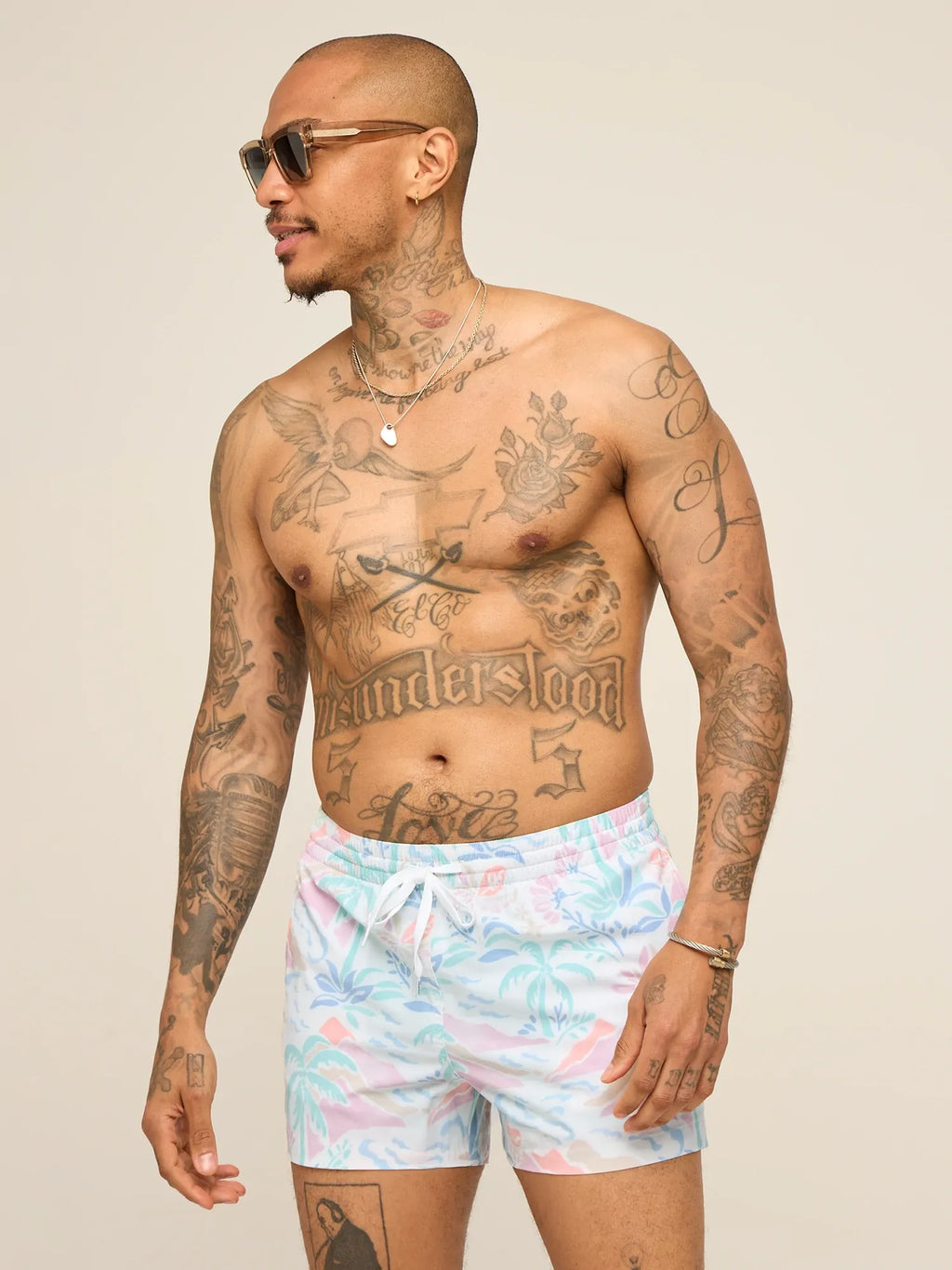 The Washed Ashores 4" (Classic Lined Swim Trunk)
