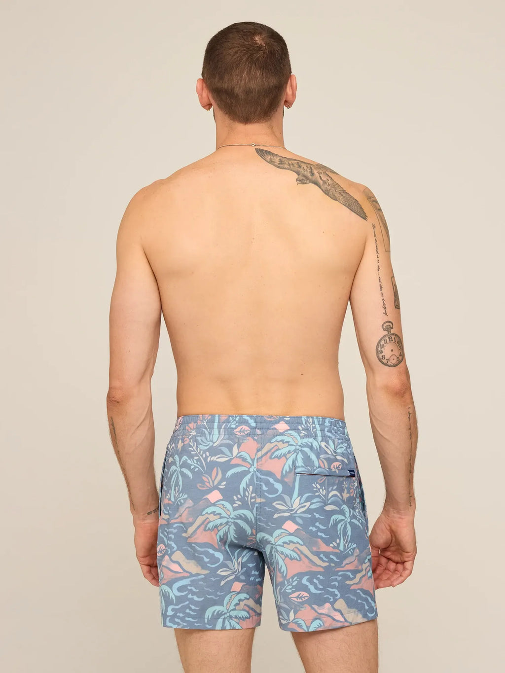 The Washed Ashores 5.5" (Classic Swim Trunk)- Gray