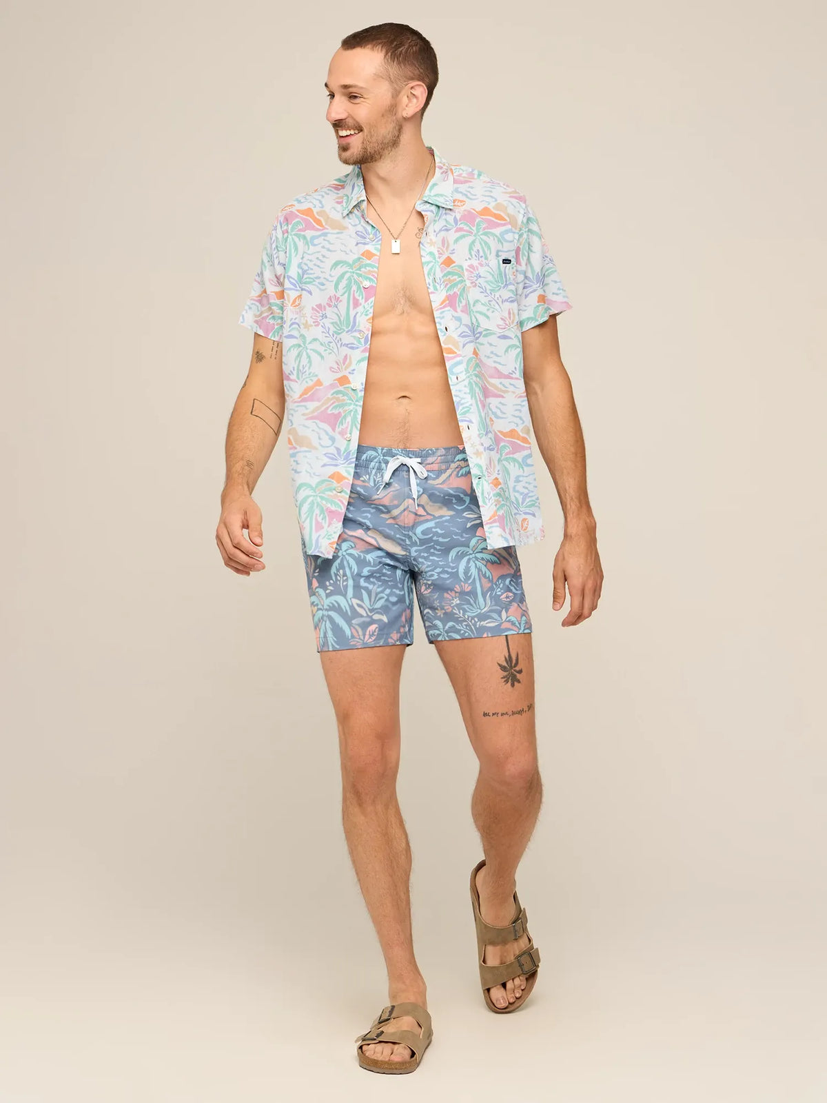 The Washed Ashores 5.5" (Classic Swim Trunk)- Gray