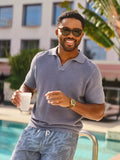 The Slate Sky (Knit Polo)