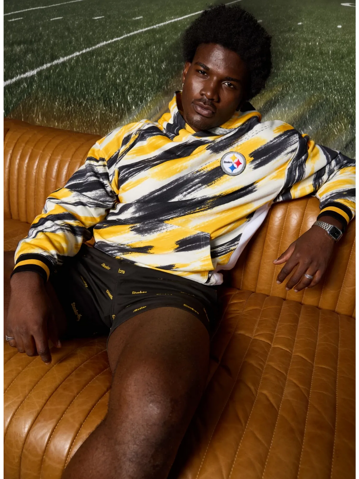 The Color Blitz Steelers (Comfort Hoodie)