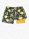 The Packers Game Day Fit  5.5" (Classic Lined Swim)