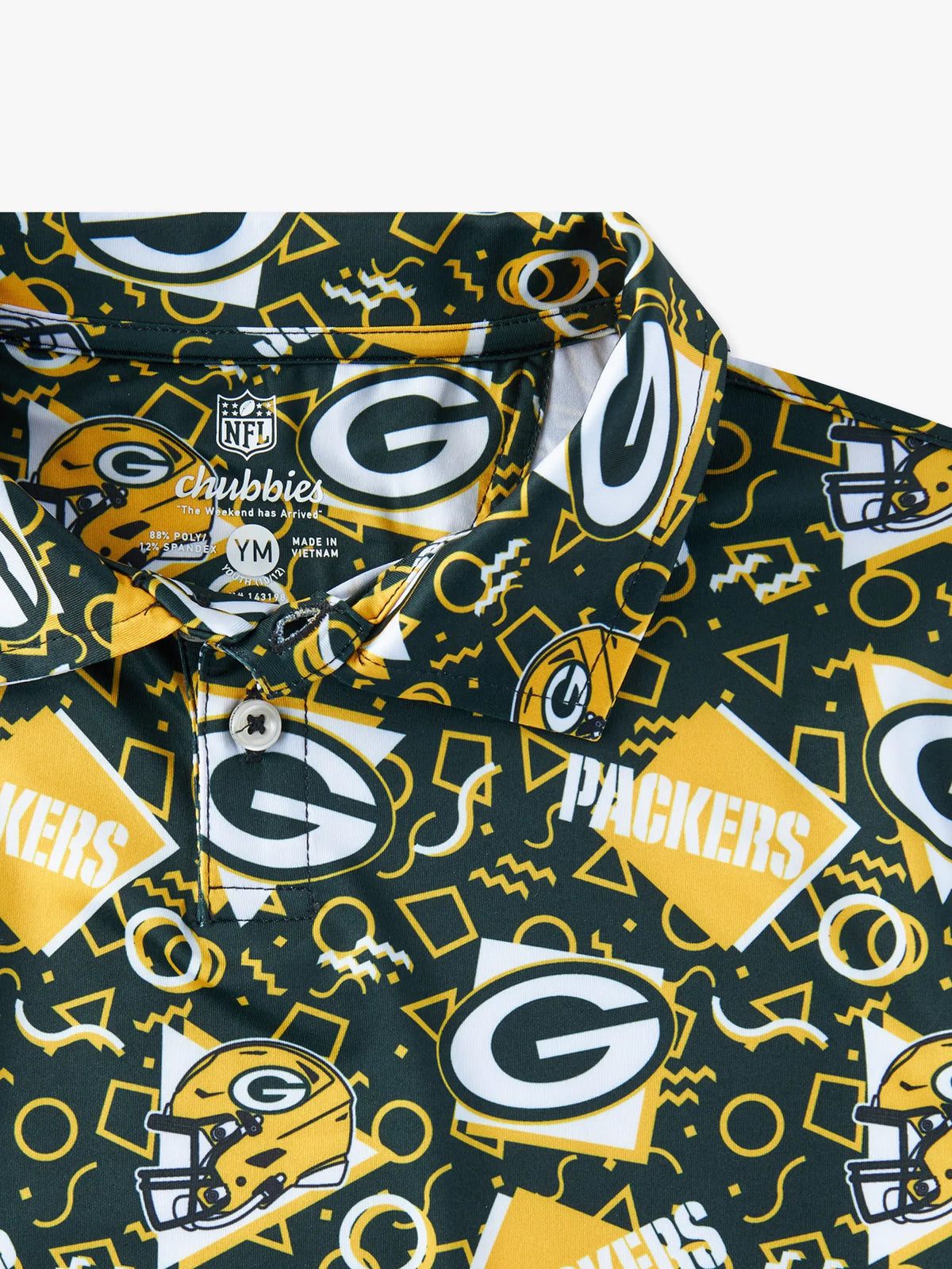 The Packers Game Day Fit (Boys Performance Polo)