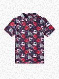 The Patriots Game Day Fit (Boys Performance Polo)