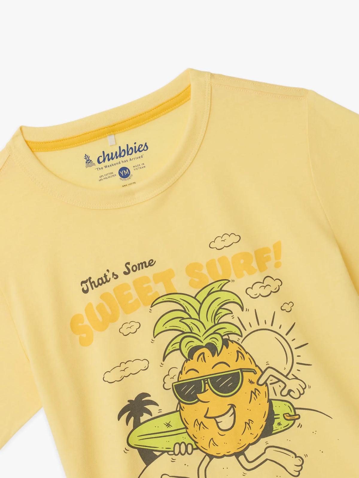 The Pineapple-A-Day (Boys Non Pocket T-Shirt)