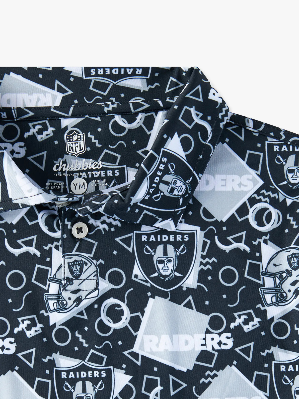 The Raiders Game Day Fit (Boys Performance Polo)