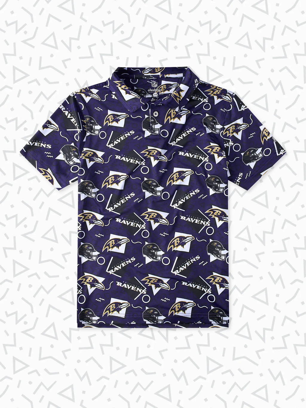The Ravens Game Day Fit (Boys Performance Polo)