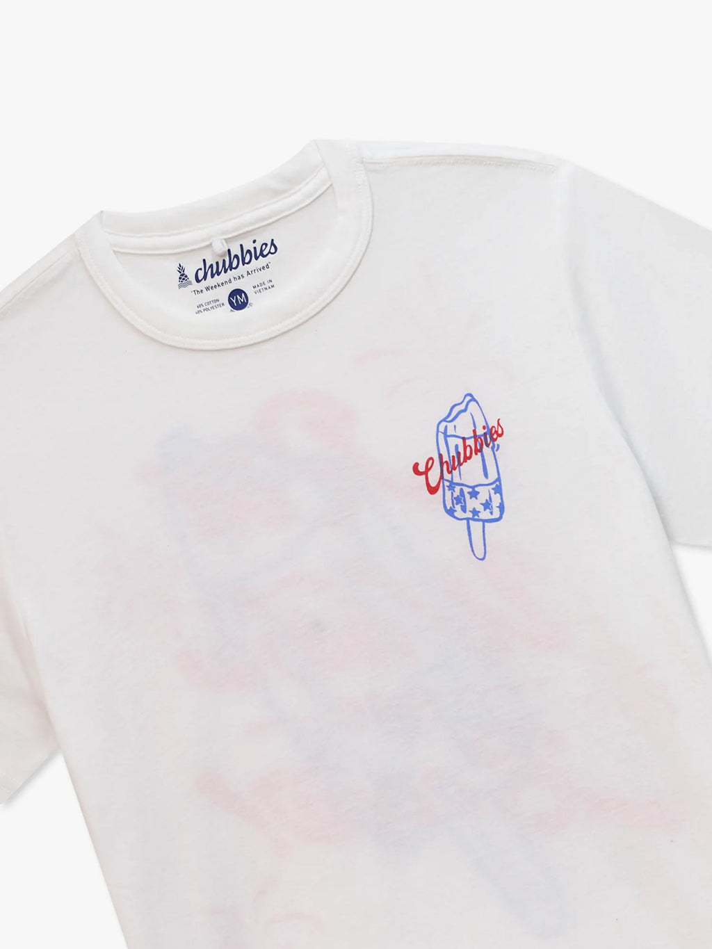 The Red, White & Boom (Boys Non Pocket Graphic T-Shirt)