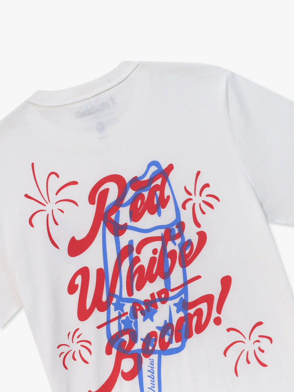 The Red, White & Boom (Boys Non Pocket Graphic T-Shirt)