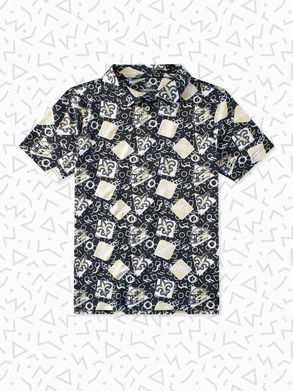 The Saints Game Day Fit (Boys Performance Polo)