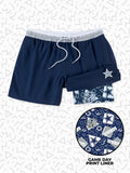 The Secret Cowboys 5.5" (Classic Lined Swim Trunks)