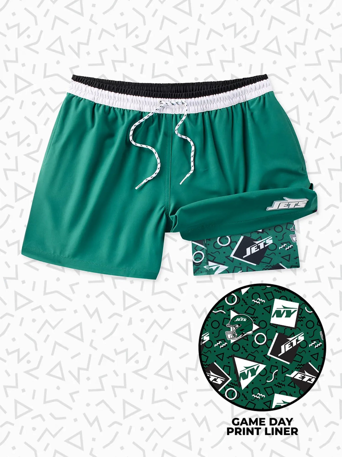The Secret Jets 5.5" (Classic Lined Swim Trunks)