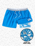 The Secret Lions 5.5" (Classic Lined Swim Trunks)