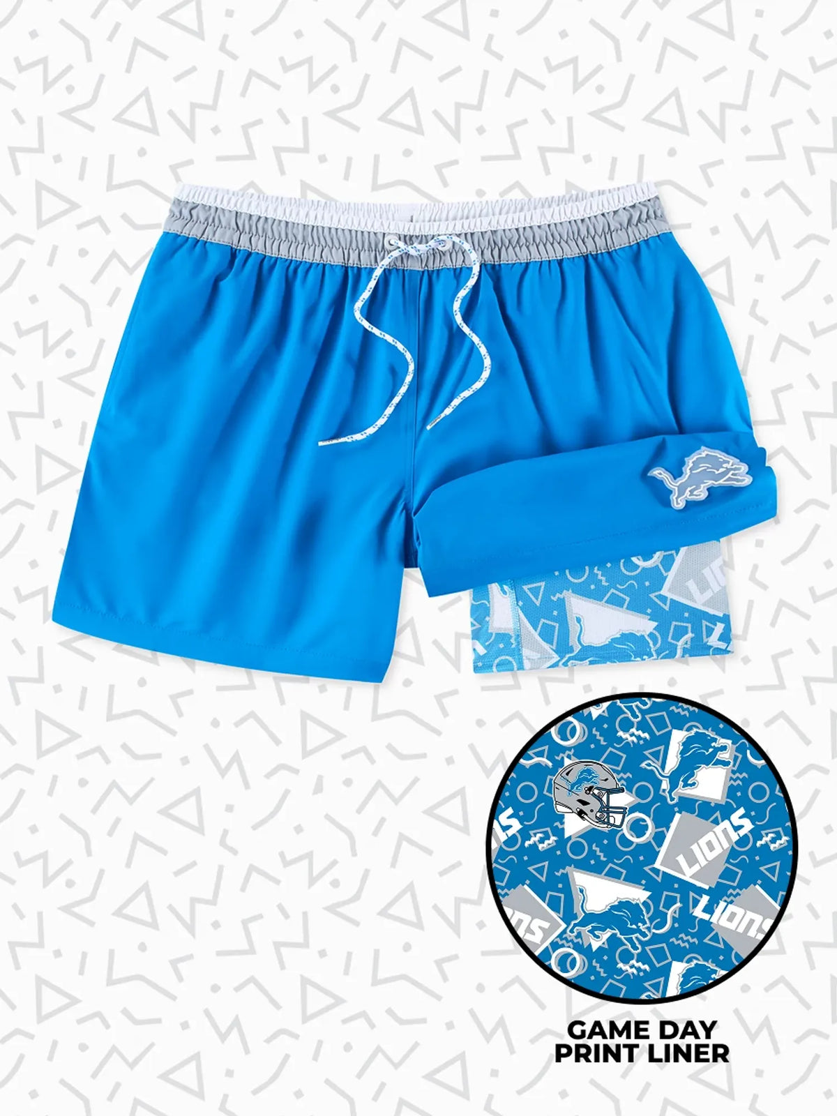 The Secret Lions 5.5" (Classic Lined Swim Trunks)