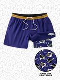 The Secret Ravens 5.5" (Classic Lined Swim Trunks)