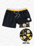 The Secret Steelers 5.5" (Classic Lined Swim Trunks)