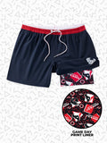 The Secret Texans 5.5" (Classic Lined Swim Trunks)