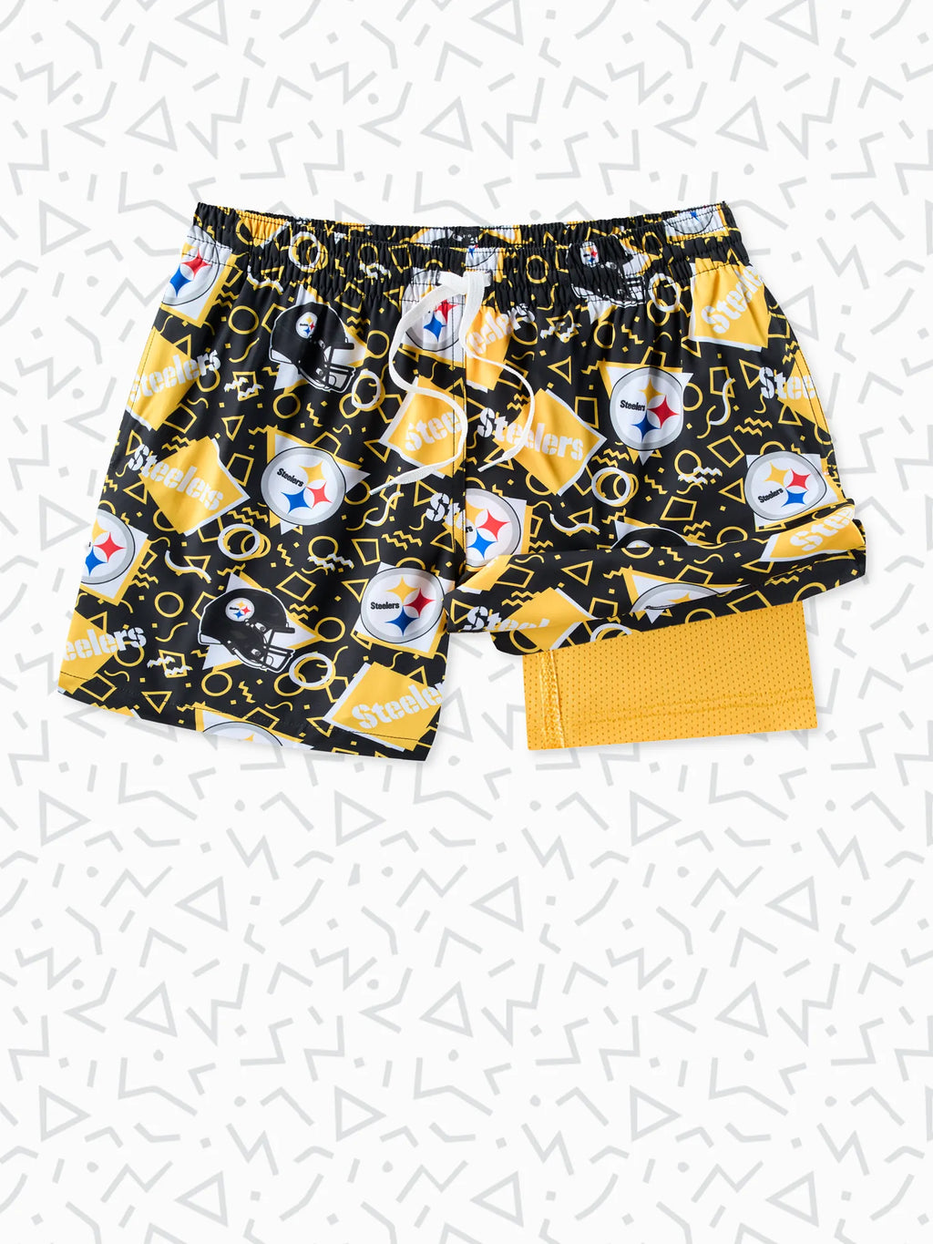 The Steelers Game Day Fit  5.5"  (Classic Lined Swim)