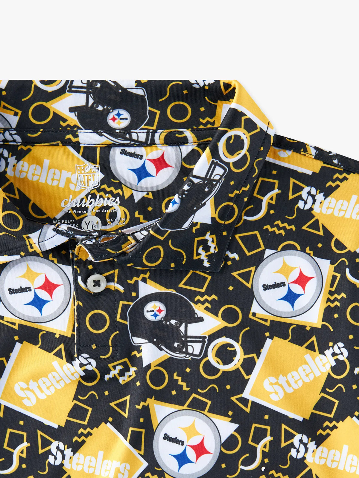 The Steelers Game Day Fit (Boys Performance Polo)