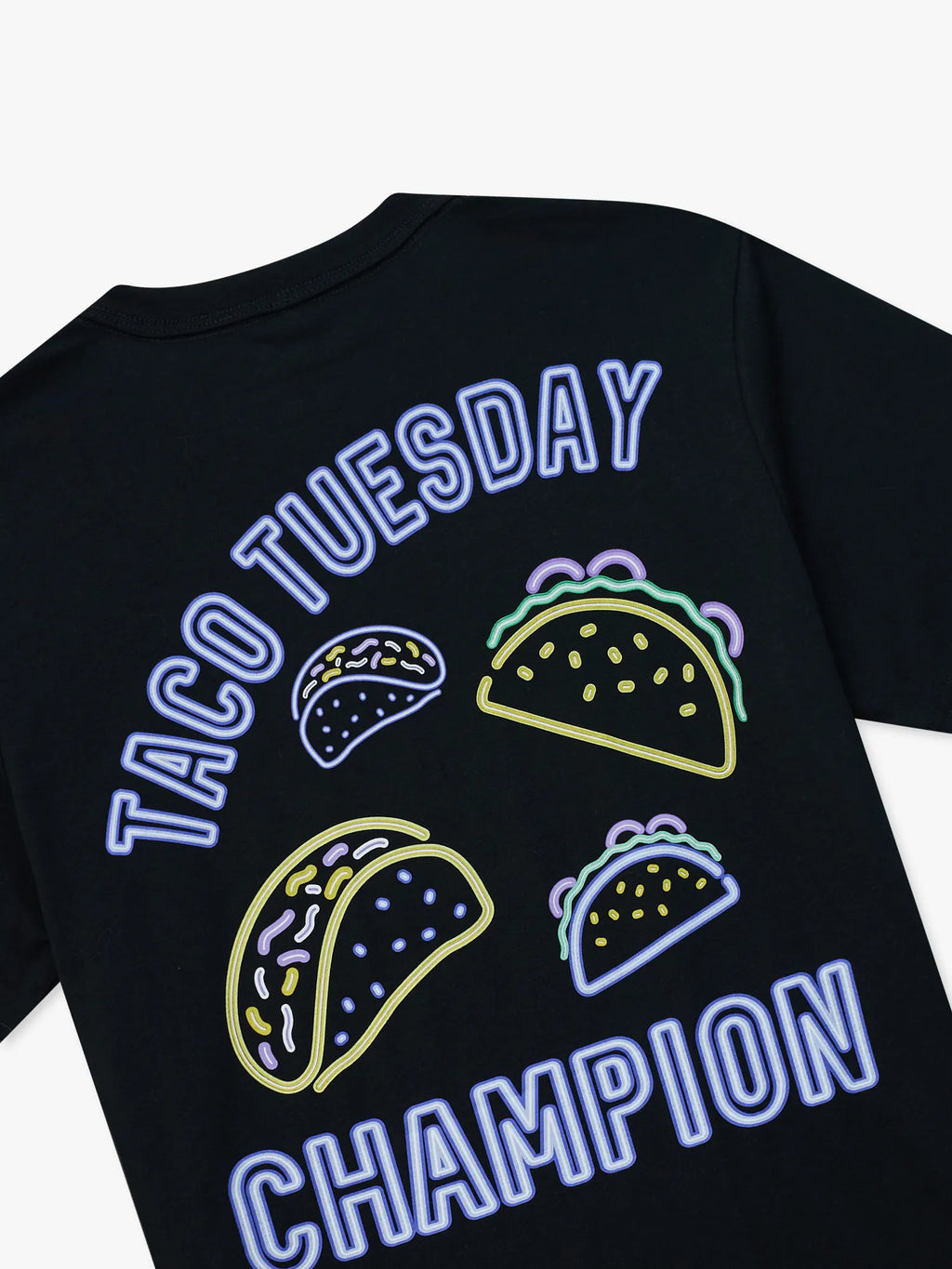 The Taco Tuesday Champion (Boys Non Pocket Graphic T-Shirt)