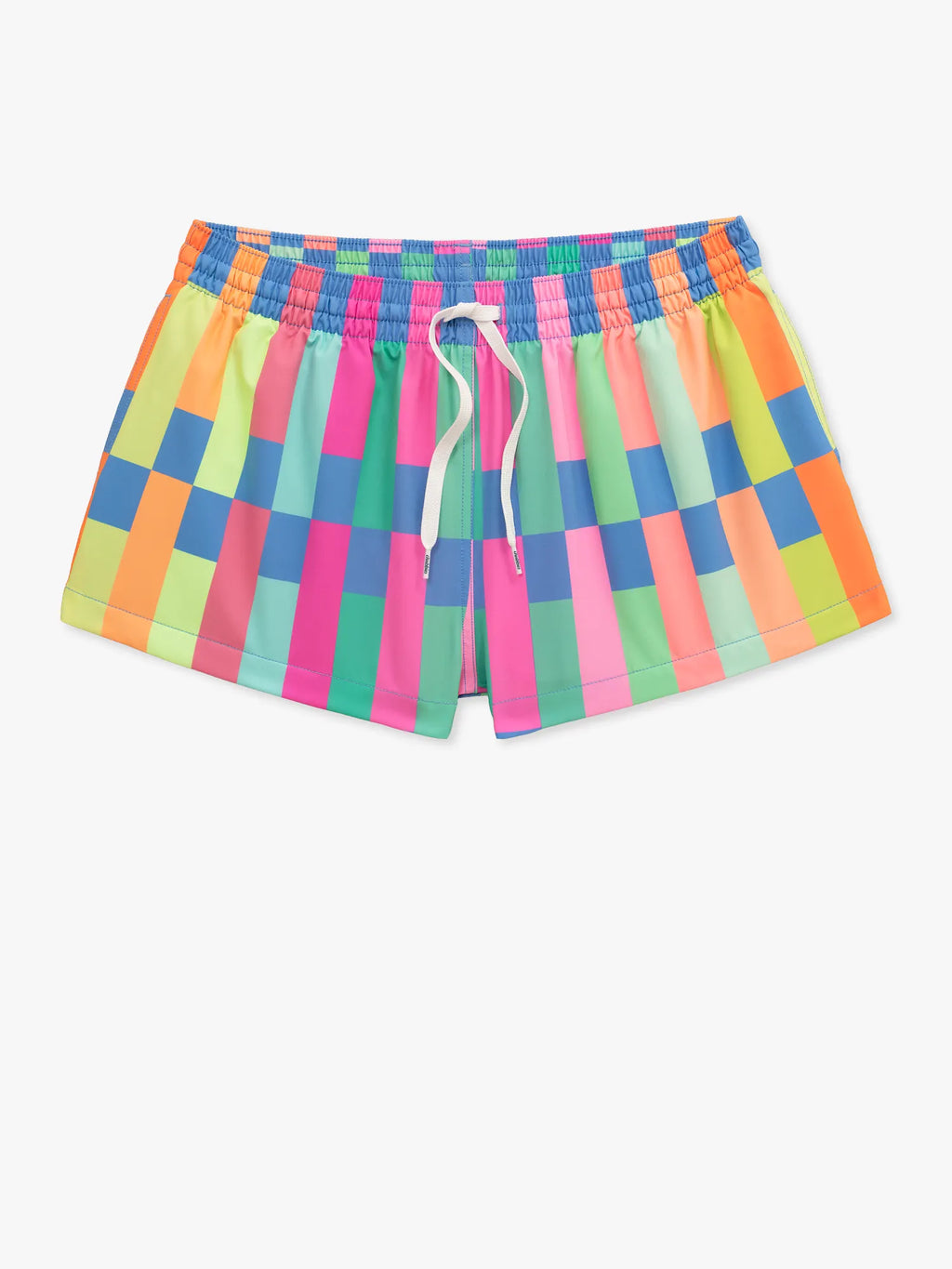 The Technicolor Stitches 2" (Classic Lined Swim Trunk)