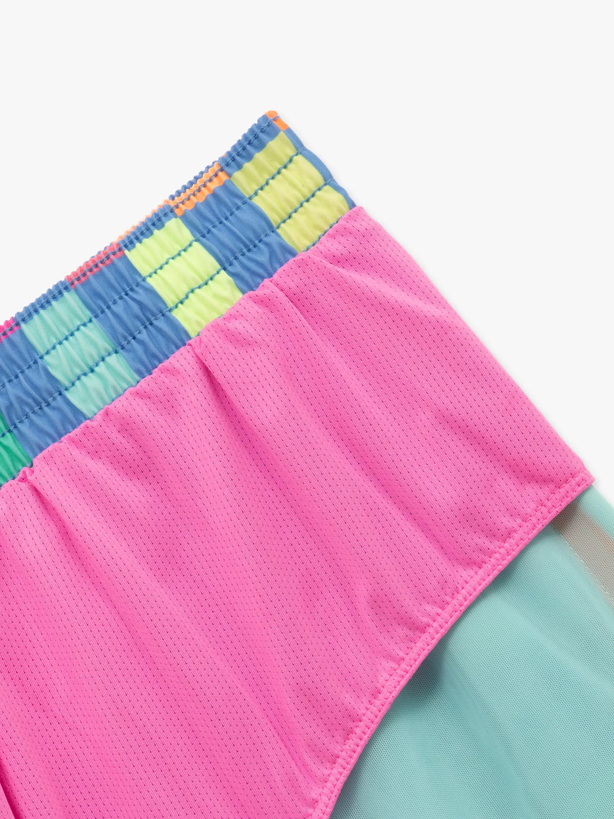 The Technicolor Stitches 2" (Classic Lined Swim Trunk)