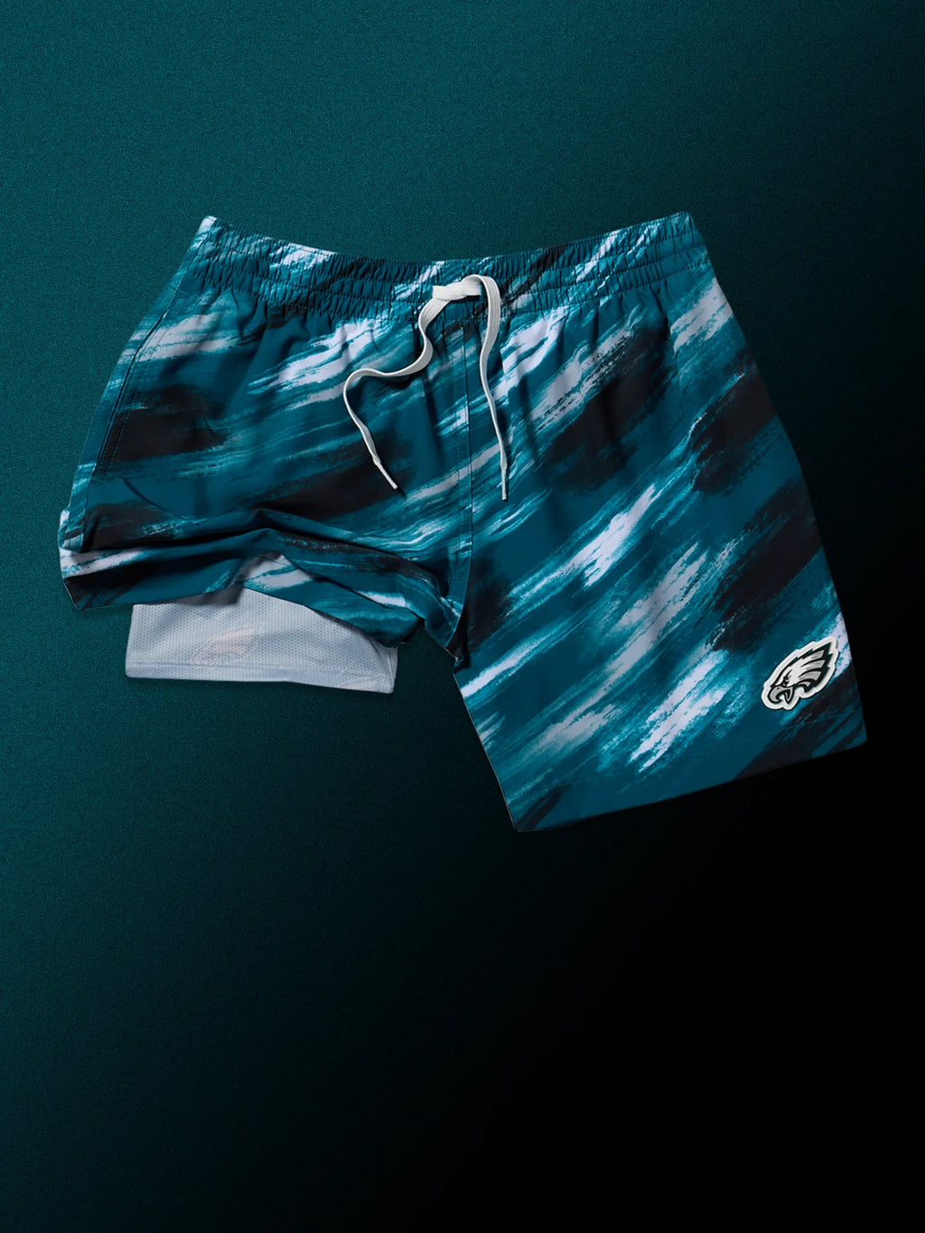 The Color Blitz Eagles 5.5" (Classic Lined Swim Trunk)