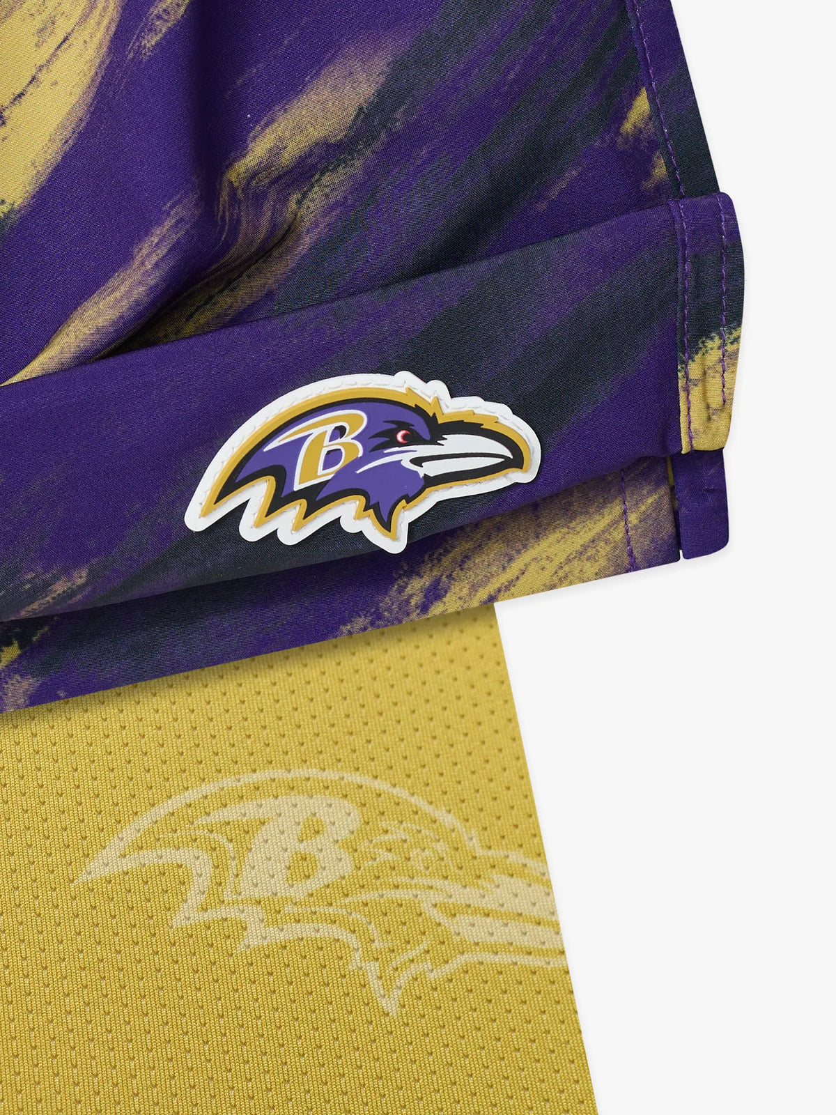 The Color Blitz Ravens 5.5" (Classic Lined Swim Trunk)