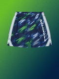 The Color Blitz Seahawks (Boys Mesh Shorts)