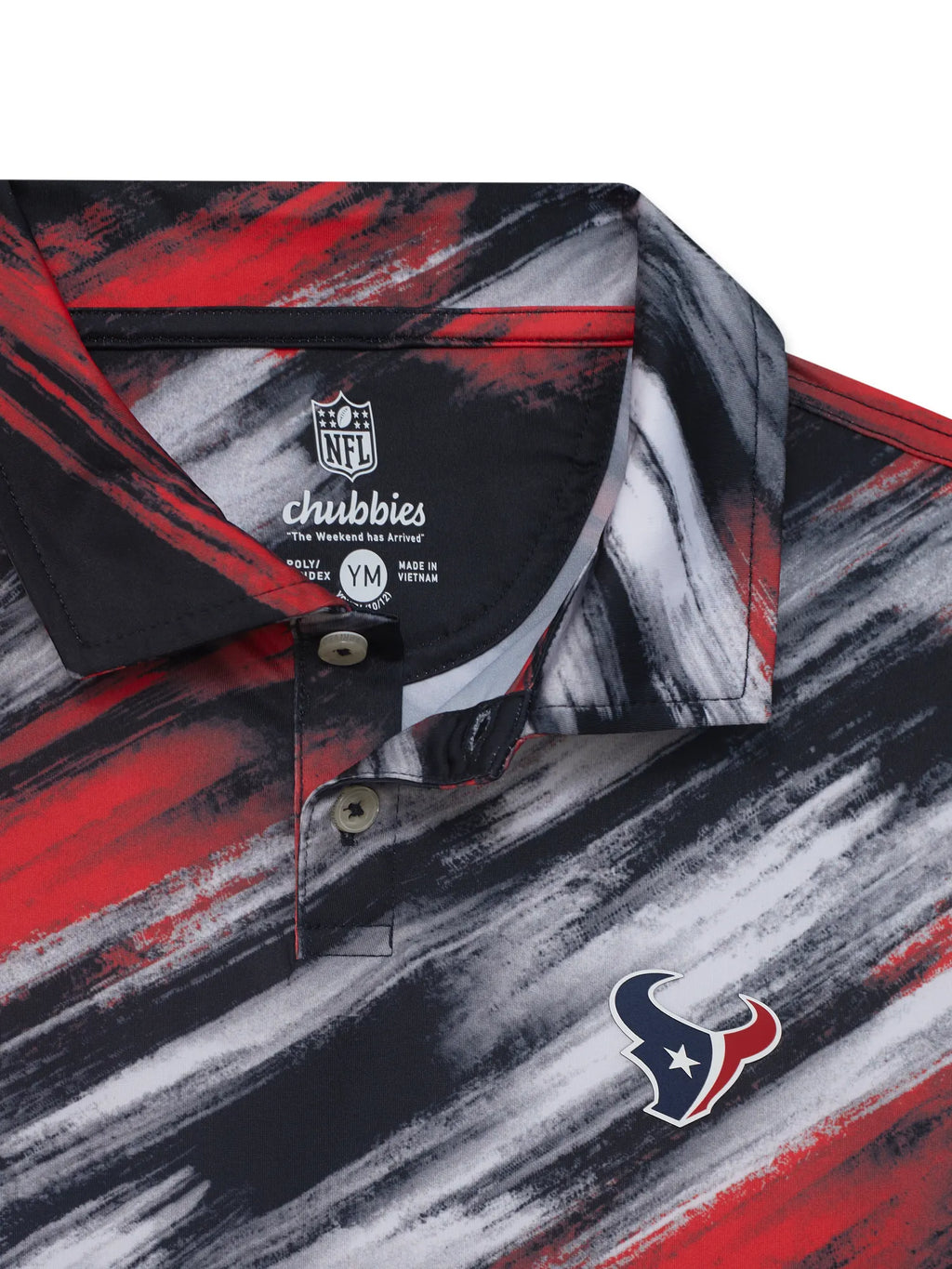 The Color Blitz Texans (Boys Polo)
