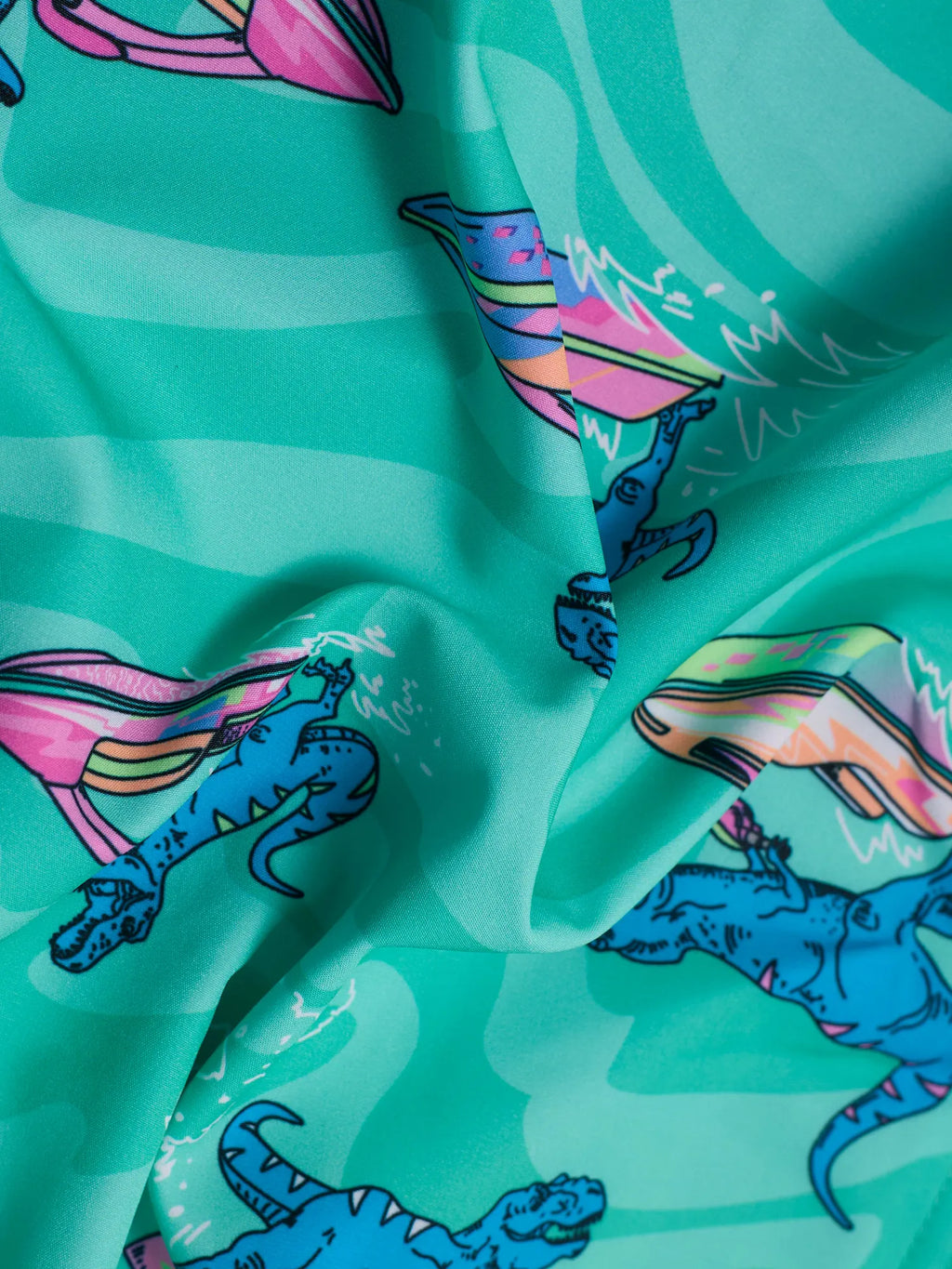 The Fossil Fuels (Boys Lined Swim Trunk)