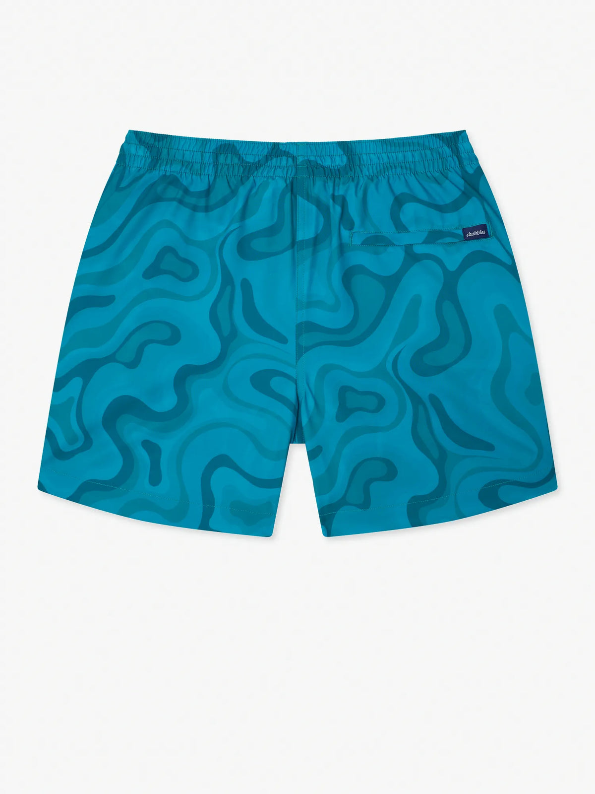 The Groovy With It Dolphins 5.5" (Classic Lined Swim Trunk)
