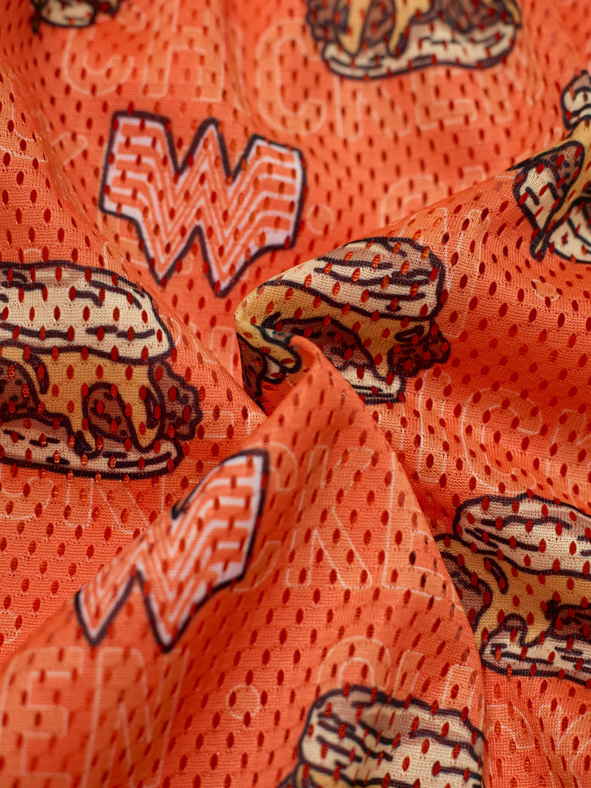The Honey Butter Chicken Biscuit (Mesh Short) - Orange