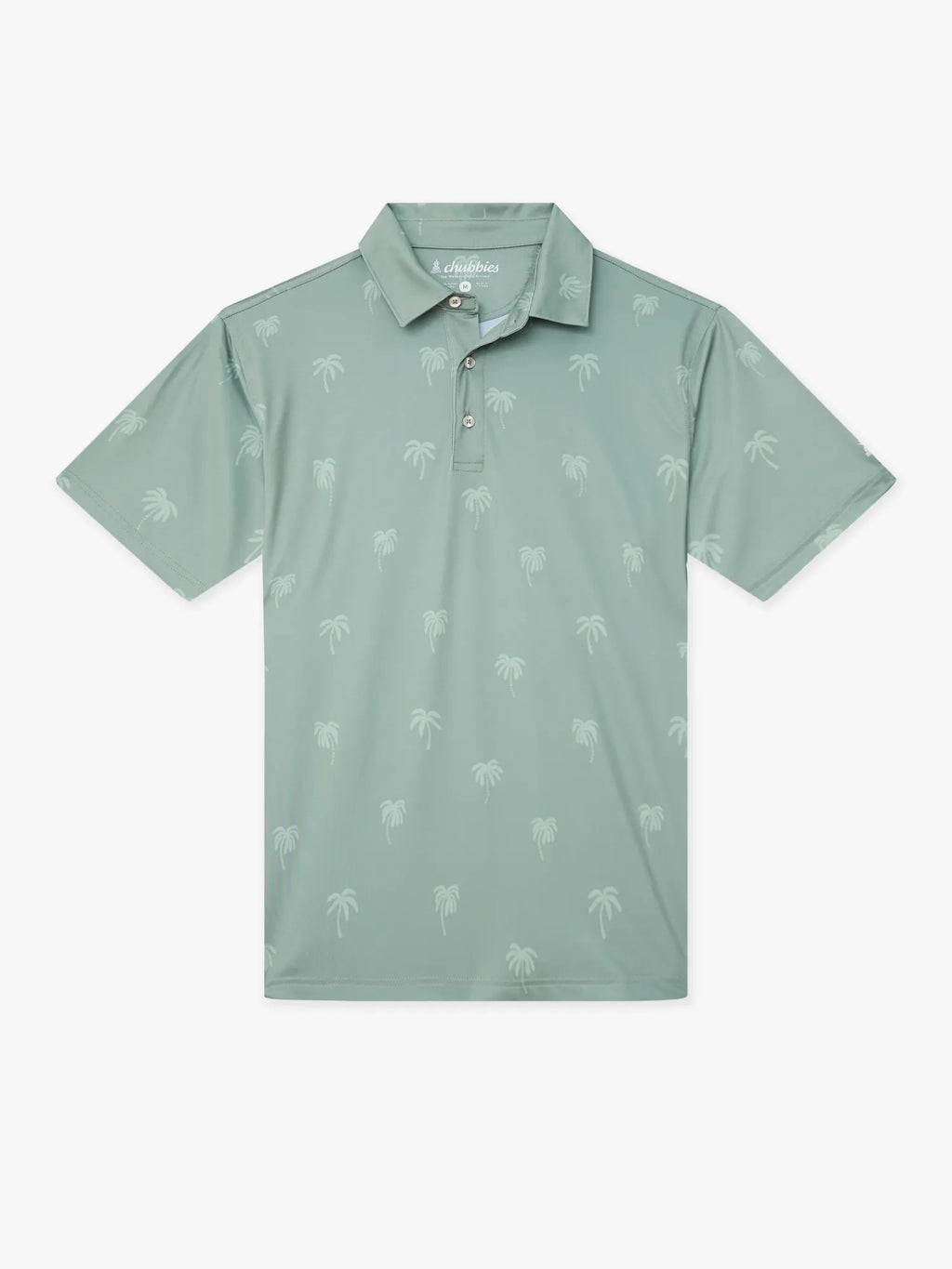The Midnight Palm (Performance Polo)- Olive