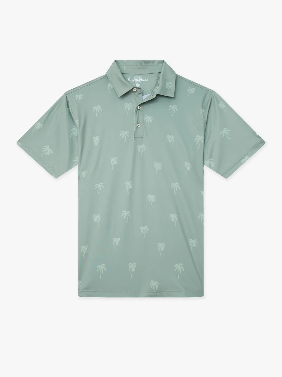 The Midnight Palm (Performance Polo)- Olive