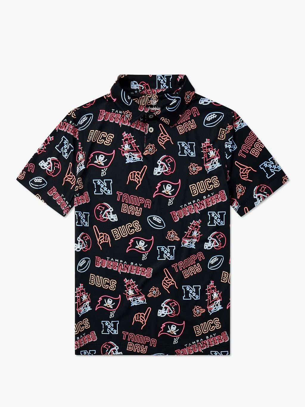The Neon Buccaneers (NFL Boys Performance Polo)