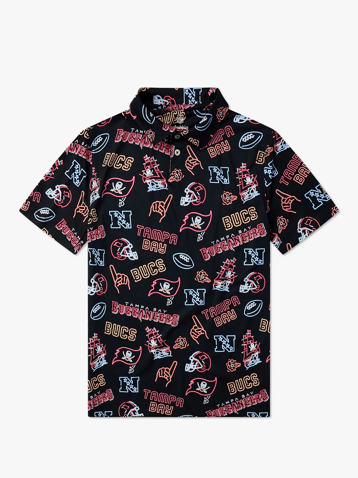 The Neon Buccaneers (NFL Boys Performance Polo)