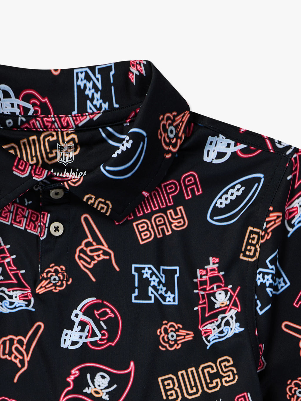 The Neon Buccaneers (NFL Boys Performance Polo)