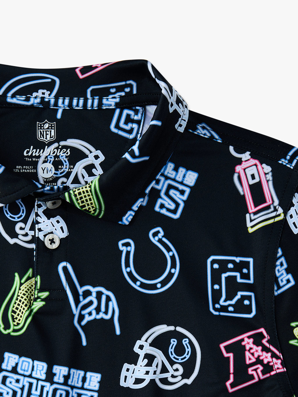 The Neon Colts (NFL Boys Performance Polo)