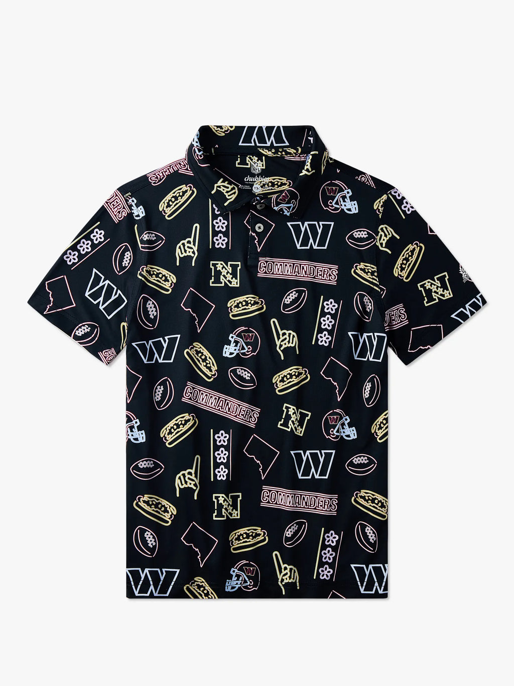 The Neon Commanders (NFL Boys Performance Polo)