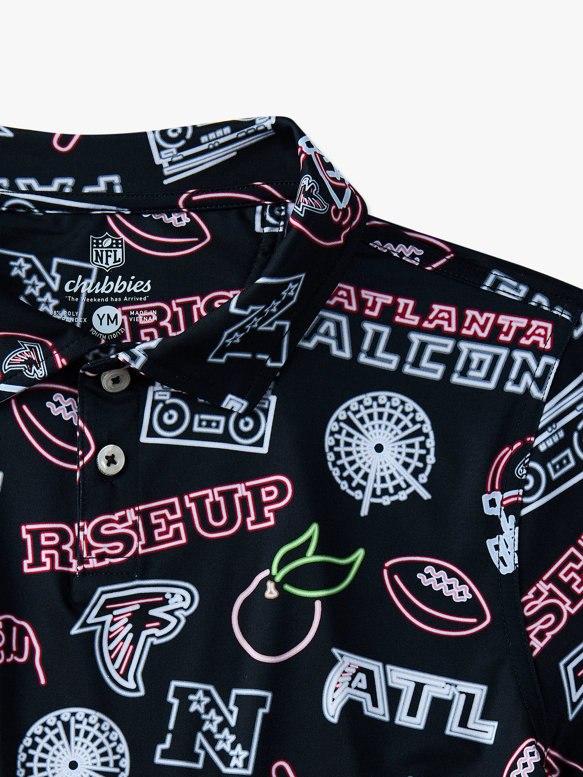 The Neon Falcons (NFL Boys Performance Polo)