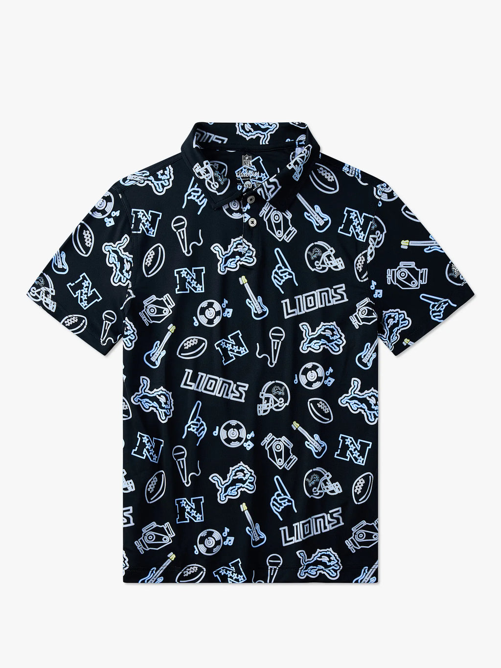 The Neon Lions (NFL Boys Performance Polo)