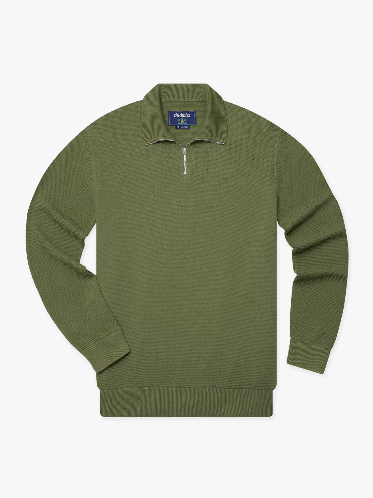 The Olive You Man (Quarter Zip Sweater)