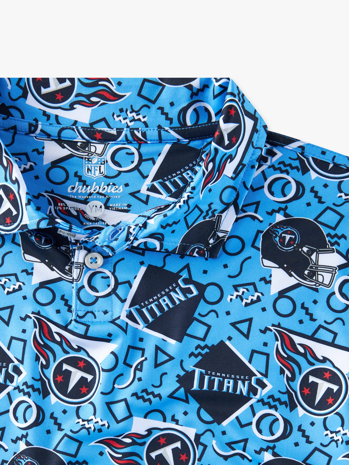 The Titans Game Day Fit (Boys Performance Polo)