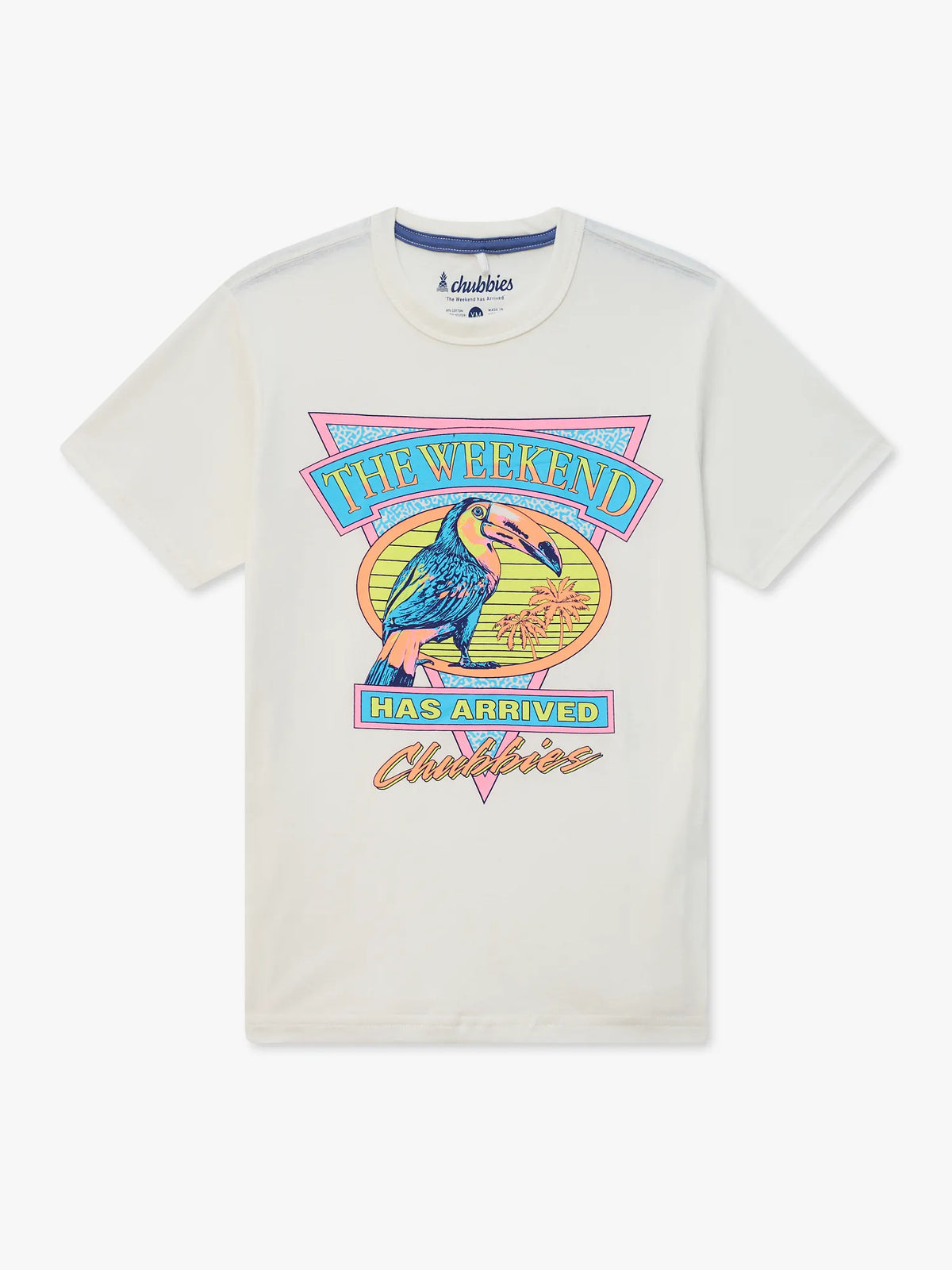 The Toucan Do It (Boys Non Pocket Graphic T-Shirt)-White